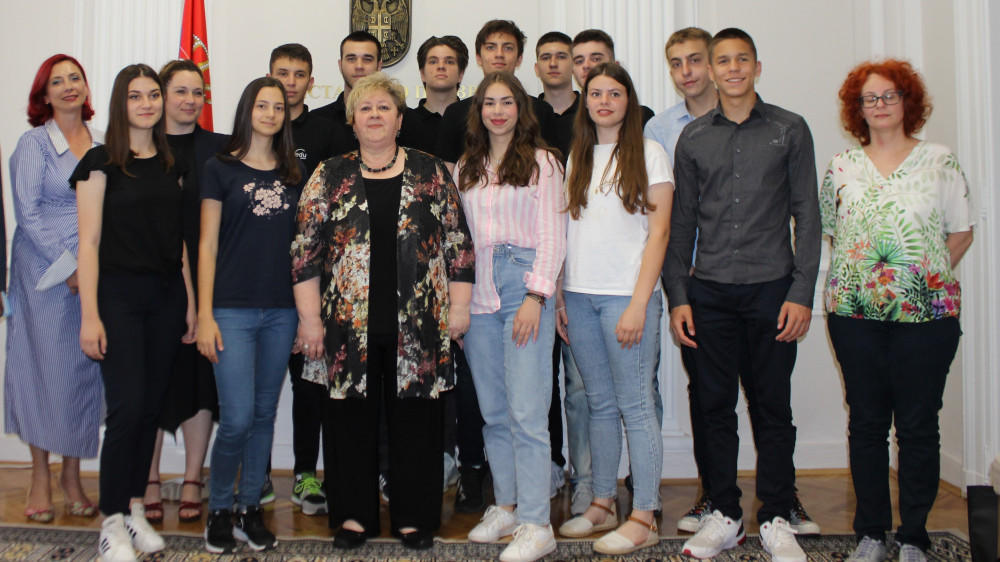 Atanasković: Srbija bogata talentovanim mladim ljudima 